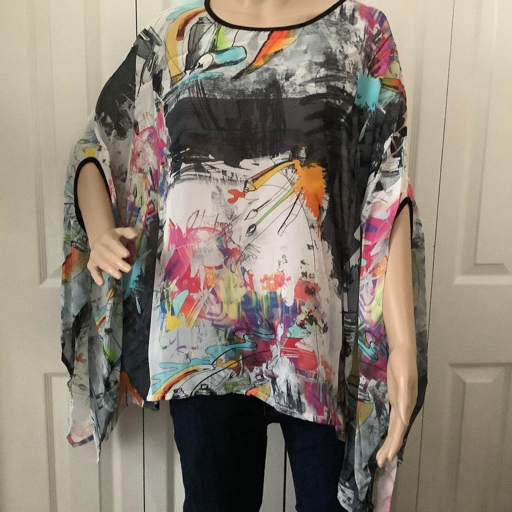 WOMEN'S PRINT TOP